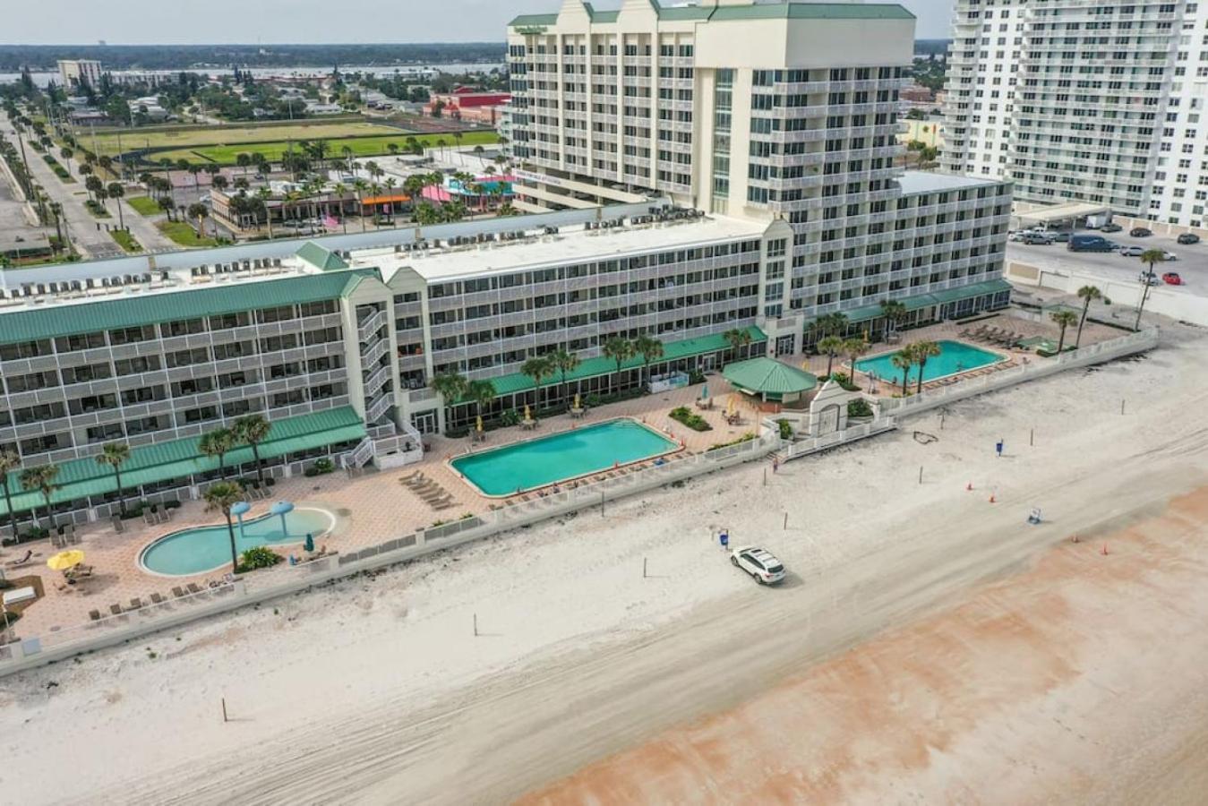 Blue Tides Oceanview Condo Daytona Beach Exterior foto